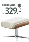 Hocker im Polstermöbel Fischer Prospekt Hocker Leder im aktuellen Polstermöbel Fischer Prospekt für 329,00 €