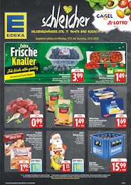 EDEKA Prospekt für Bad Colberg-Heldburg mit 28 Seiten EDEKA Prospekt "Wir lieben Lebensmittel!" für Bad Colberg-Heldburg, 28 Seiten, 17.11.2025 - 22.11.2025