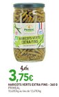 Haricots verts extra fins - PRIMEAL en promo chez NaturéO Haricots verts extra fins - PRIMEAL dans le catalogue NaturéO