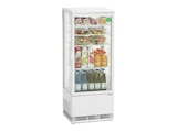 Mini-Kühlvitrine 98L Kühlschrank (C, 1105 mm hoch, Weiß) im MediaMarkt Saturn Prospekt Mini-Kühlvitrine 98L Kühlschrank (C, 1105 mm hoch, Weiß) von BARTSCHER im aktuellen MediaMarkt Saturn Prospekt für 489,99 €