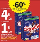 Céréales - NESTLÉ en promo à 1,70 € chez E.Leclerc Céréales - NESTLÉ dans le catalogue E.Leclerc