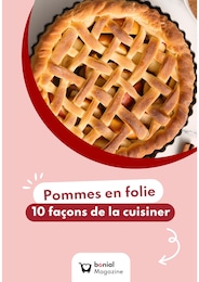 Catalogue Autres Magasins Recettes en cours à Paris et alentours, Pommes en folie : 10 façons de la cuisiner, 1 page, 18/10/2024 - 24/11/2024