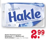 Toilettenpapier Klassisch Angebote von Hakle bei E center Mainz für 2,99 €
