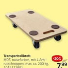 Spielzeug im ROLLER Prospekt Transportrollbrett im aktuellen ROLLER Prospekt für 7,99 €