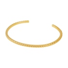 Bracelet jonc en plaqué or texturé à 72,00 € dans le catalogue E.Leclerc