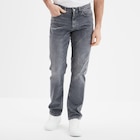 Jean stretch coupe regular denim gris homme dans le catalogue La Halle