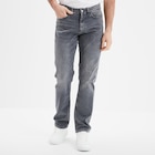 Jean stretch coupe regular denim gris homme dans le catalogue La Halle