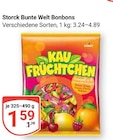 GLOBUS Burgstein - Bunte Welt Bonbons Angebot im Prospekt Bunte Welt Bonbons bei GLOBUS im Burgstein Prospekt für 1,59 €