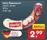 Fleischwurst im Angebot bei Netto Marken-Discount in Haltern am See Fleischwurst Angebote von Herta bei Netto Marken-Discount Haltern am See für 2,99 €