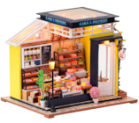 Puzzle 3D en bois boutique pâtisserie en promo chez La Grande Récré Puzzle 3D en bois boutique pâtisserie dans le catalogue La Grande Récré