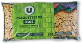 Plaquettes de bois - U - Super U à Quimper Plaquettes de bois - U en promo chez Super U Quimper à 14,98 €