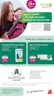 mea - meine apotheke Prospekt Unsere März-Angebote mit 4 Seiten