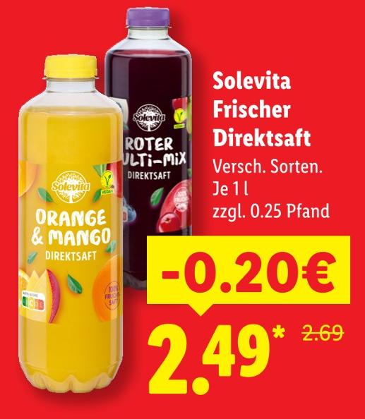 Orange & Mango Direktsaft