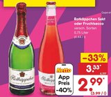 Netto Marken-Discount Waldbüttelbrunn - Sekt oder Fruchtsecco Angebot im Prospekt Sekt oder Fruchtsecco bei Netto Marken-Discount im Waldbüttelbrunn Prospekt für 2,99 €