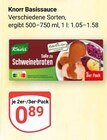 Aktuelle Braten Angebote bei GLOBUS in Duisburg Aktuelles Basissauce Angebot bei GLOBUS in Duisburg ab 0,89 €
