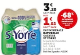 Super U Sainte-Marie-aux-Mines - Promo Eau minérale naturelle gazeuse Promo Eau minérale naturelle gazeuse à 1,02 € dans le catalogue Super U à Sainte-Marie-aux-Mines