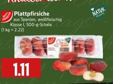 Plattpfirsiche bei EDEKA im Prospekt "" für 1,11 €