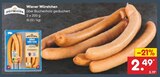 Wiener Würstchen von Hofmaier für 2,49 € bei Netto Marken-Discount im Angebot Wiener Würstchen von Hofmaier im aktuellen Netto Marken-Discount Prospekt