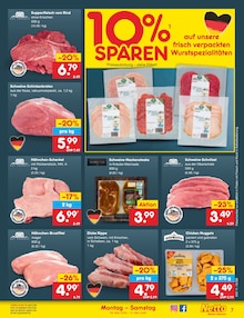 Schweinefleisch im Netto Marken-Discount Prospekt "Aktuelle Angebote" mit 60 Seiten (Jena)