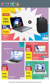 Promos Ordinateur Portable dans le catalogue "L'ÉTÉ À LA PLAGE, LA RENTRÉE À LA PAGE." de Carrefour Ordinateur Portable en promo dans le catalogue Carrefour à la page 26