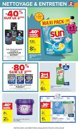 Prix et réduction Ménagère dans le prospectus Carrefour en cours Offre Ménagère dans le catalogue Carrefour du moment à la page 56