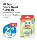 Frische Siegel Nachfüller von WC Ente im aktuellen V-Markt Prospekt für 2,99 €