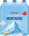 EAU DE SOURCE DE MONTAGNE - Auchan dans le catalogue Auchan Supermarché
