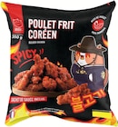 Poulet Frit Coréen Spicy Bulgogi - BUDJI en promo chez Intermarché Hyper Poulet Frit Coréen Spicy Bulgogi - BUDJI dans le catalogue Intermarché Hyper