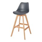 Tabouret de bar GoodHome Pitaya anthracite - Castorama à Créteil Tabouret de bar GoodHome Pitaya anthracite en promo chez Castorama Créteil à 55,93 €