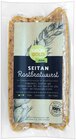 Seitan Rostbratwurst im Angebot bei REWE in Germering Seitan Rostbratwurst Angebote von Grüngold bei REWE Germering für 2,39 €