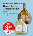 Silvaner von Becksteiner Weinhaus im aktuellen V-Markt Prospekt für 3,49 €