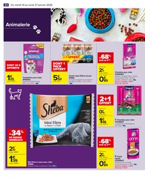 Offre Alimentation Chat dans le catalogue Carrefour du moment à la page 66