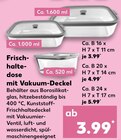 Frischhaltedose mit Vakuum-Deckel im aktuellen Kaufland Prospekt