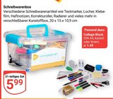 Schreibwarenbox im Angebot bei GLOBUS in Rüsselsheim Schreibwarenbox Angebote bei GLOBUS Rüsselsheim für 1,49 €