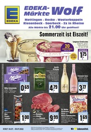 EDEKA Prospekt für Rheine mit 24 Seiten EDEKA Prospekt für Rheine: "Aktuelle Angebote", 24 Seiten, 04.07.2022 - 09.07.2022