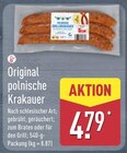 Aktuelles Original polnische Krakauer Angebot bei ALDI Nord in Cottbus ab 4,79 €