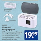Ultraschall-Reinigungsgerät von Ambiano im aktuellen ALDI SÜD Prospekt
