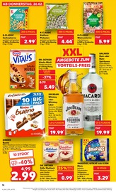 Bacardi im Kaufland Prospekt in Suhl Aktueller Kaufland Prospekt mit Bacardi, "Aktuelle Angebote", Seite 14