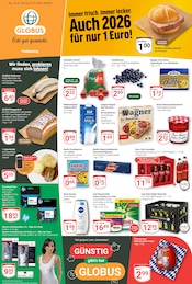 GLOBUS Supermarkt Prospekt der aktuellen Woche mit 28 Seiten, gültig von 26.01.2026 bis 31.01.2026, in Schönau und Umgebung Aktueller GLOBUS Supermarkt Prospekt in Schönau und Umgebung, "Aktuelle Angebote" mit 28 Seiten, 26.01.2026 - 31.01.2026