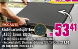Küchenarbeitsplatte „A300 Sirius Black“ im Angebot bei Hornbach in Lünen Küchenarbeitsplatte „A300 Sirius Black“ Angebote von Piccante bei Hornbach Lünen für 53,41 €