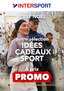 Prospectus Intersport de la semaine "C'EST NOËL notre sélection IDÉES CADEAUX SPORT" avec 1 page, valide du 01/12/2025 au 24/12/2025 pour Les Menuires et alentours