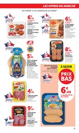 Prix et réduction Dinde dans le prospectus Super U en cours Offre Dinde dans le catalogue Super U du moment à la page 21