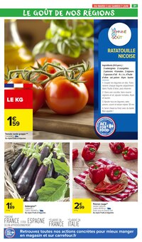 Promotion Poivron dans le prospectus Carrefour Market, valable du 03/06/2025 au 15/06/2025 Promo Poivron dans le catalogue Carrefour Market du moment à la page 33