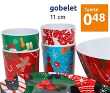 gobelet - Action à Ivry-sur-Seine gobelet en promo chez Action Ivry-sur-Seine à 0,48 €