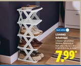 Schuhregal im Angebot bei Lidl in Schwerte Schuhregal Angebote von LIVARNO bei Lidl Schwerte für 7,99 €