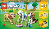 Creator 3 en 1 : adorables chiens - LEGO - Intermarché Hyper à Poitiers Creator 3 en 1 : adorables chiens - LEGO en promo chez Intermarché Hyper Poitiers à 14,90 €