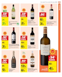 Offre Crémant De Bordeaux dans le catalogue Carrefour du moment à la page 57