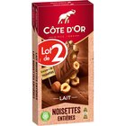 Tablettes de chocolat "lot de 2" - CÔTE D'OR - Carrefour à Palaiseau Tablettes de chocolat "lot de 2" - CÔTE D'OR en promo chez Carrefour Palaiseau à 6,83 €