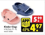 Kinder-Clogs im aktuellen Mäc-Geiz Prospekt