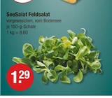 SeeSalat Feldsalat für 1,29 € bei V-Markt im Angebot SeeSalat Feldsalat im aktuellen V-Markt Prospekt